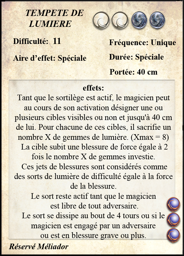 Tempête de Lumière